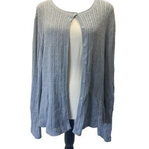 Petite Sophisticate Women's Medium Cardigan/Sweater Buttons Lightweight